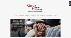 Desktop Screenshot of gestalt-freiburg.de